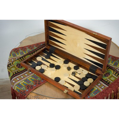 Handmade backgammon