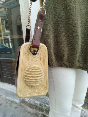 Women's purse Pine Cone